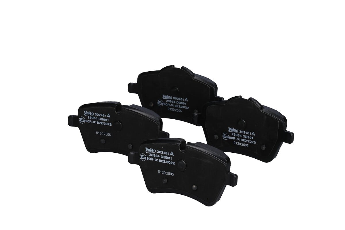 Jeu de 4 plaquettes de frein VALEO ref. 302431A